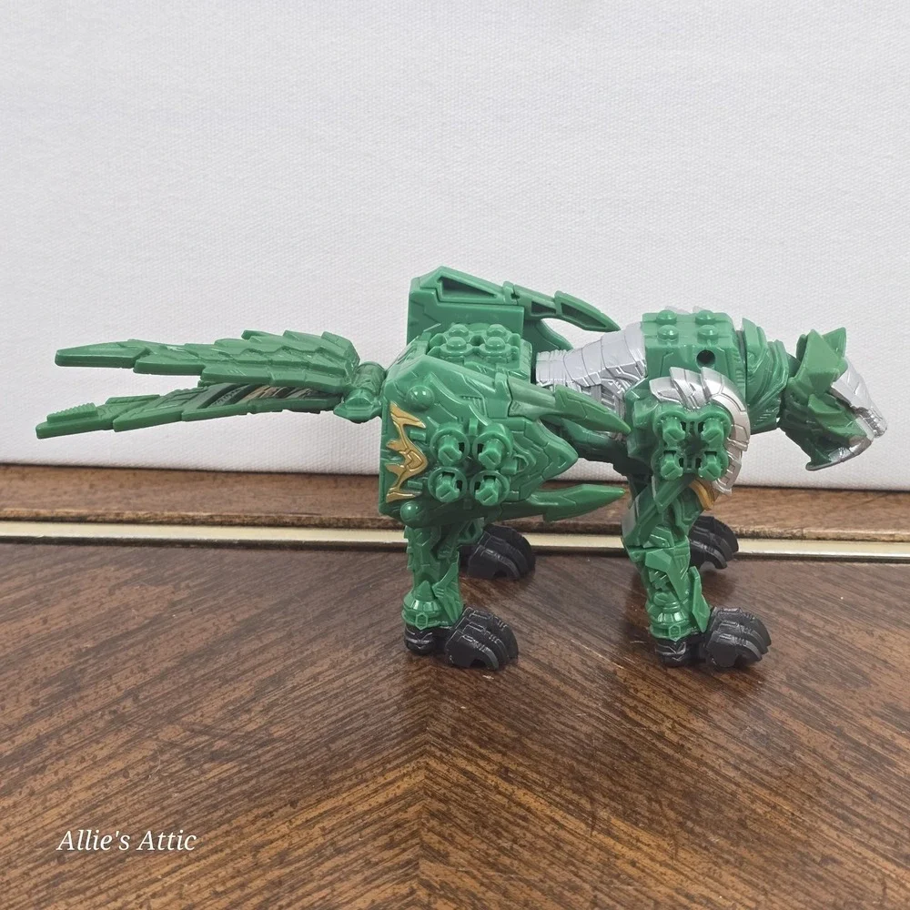 Bandai Power Rangers‎ Dino Fury Green Toy Tiger Claw Zord Figure